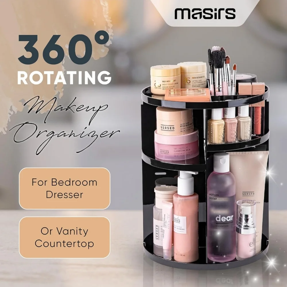 NWT 360 Spinning Makeup Organizer